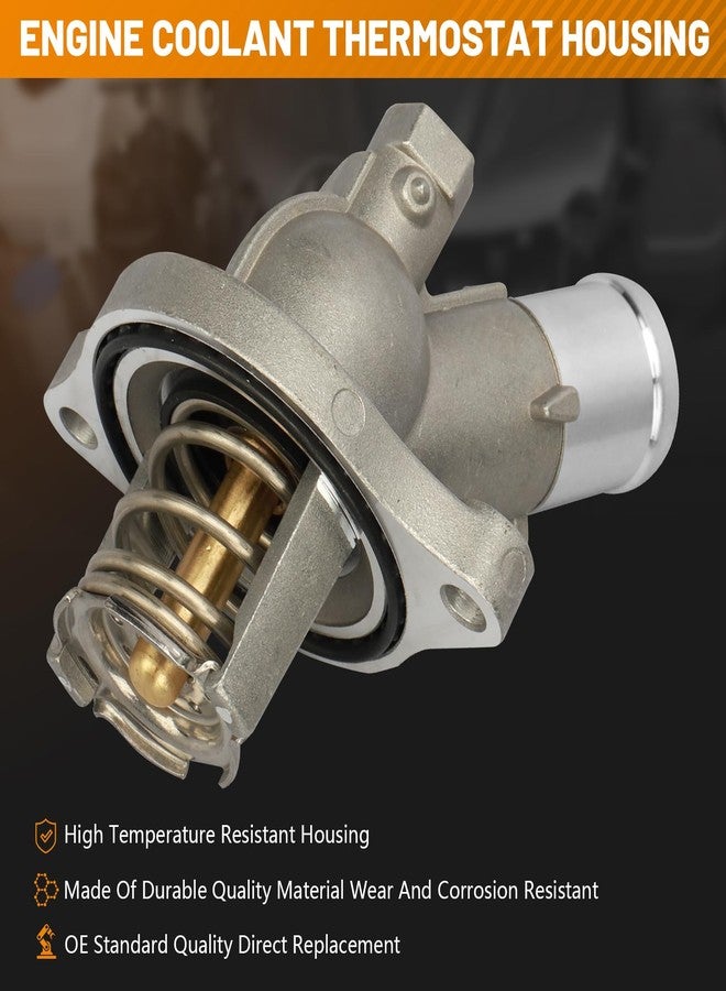 BRTEC Engine Coolant Thermostat Housing 2013-2019 for Buick LaCrosse for Cadillac ATS for GMC Canyon for Chevrolet Colorado Malibu - Image 4