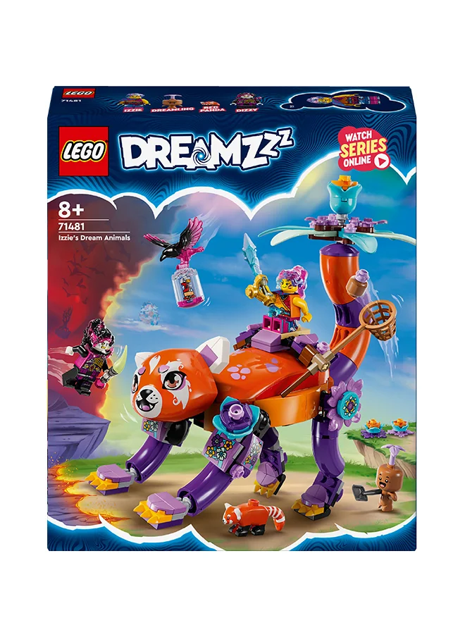 LEGO Dreamzzz Izzie’S Dream Animals, Kids’ Magic Egg Toy With Izzie And Dizzy Minifigures And Creature Figures For Girls And Boys Aged 8 And Over 71481 (328 Pieces)