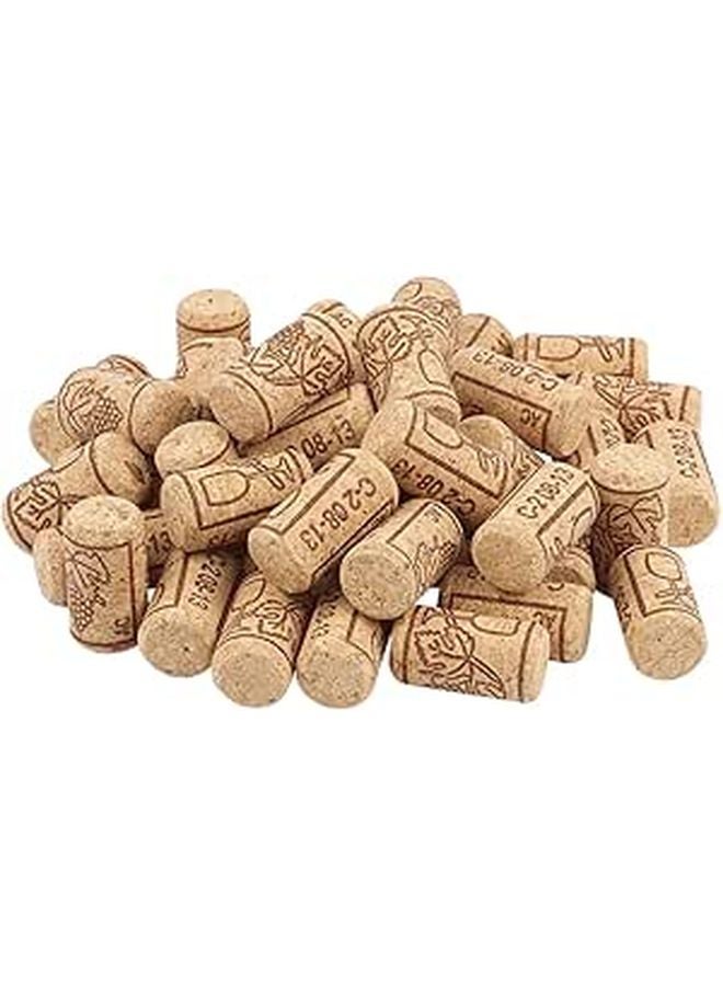 Natural Cork Wine Bottle Stoppers 21x40mm 20 Pack for Home Bar and Crafting - Image 1