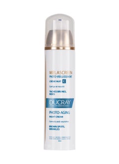 DUCRAY Melascreen Photoaging Night Cream For Brown Spots And Wrinkles - 50 Ml  - Image 1