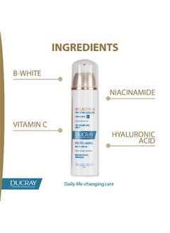 DUCRAY Melascreen Photoaging Night Cream For Brown Spots And Wrinkles - 50 Ml  - Image 3