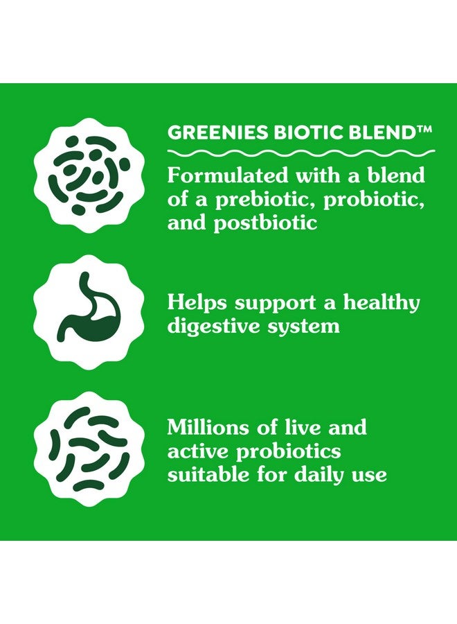 جرينيز مكمل غذائي لصحة الجهاز الهضمي للكلاب من جرينيز للعناية الحساسة، تركيبة خالية من الدجاج، مع بروبيوتيك للكلاب، بنكهة زبدة الفول السوداني، عبوة من 80 قطعة (عبوة من قطعة واحدة) - Image 3