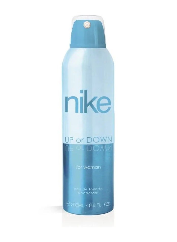 Nike Up or Down For Women Deodorant , Eau De Toilette , 200ml - Image 1