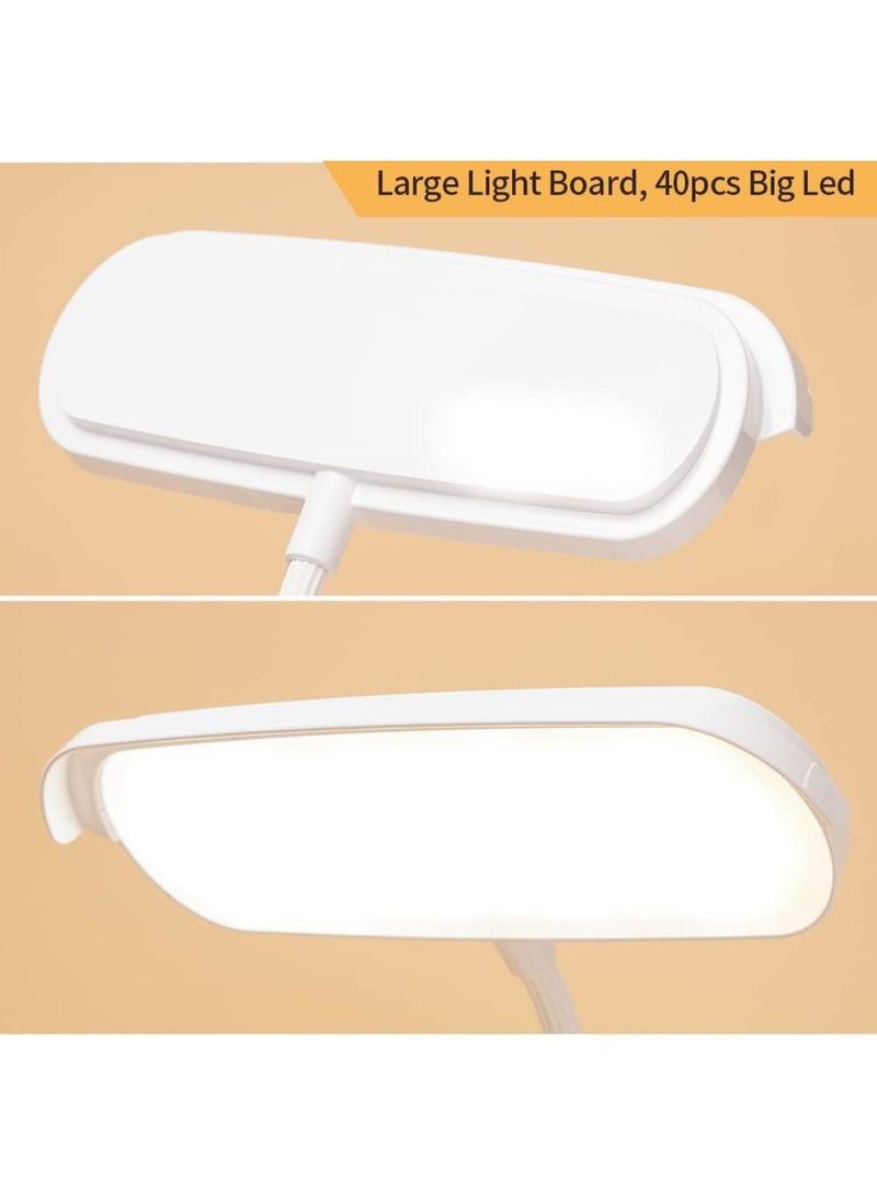 SOLARAE Cordless Table Lamp, LED Desk Lamp, Touch Control With USB Charging Port, Bedside Table Lamp, 2 Levels Brightness Night Light for Restaurants Bars Garden Patio Outdoor - Image 2