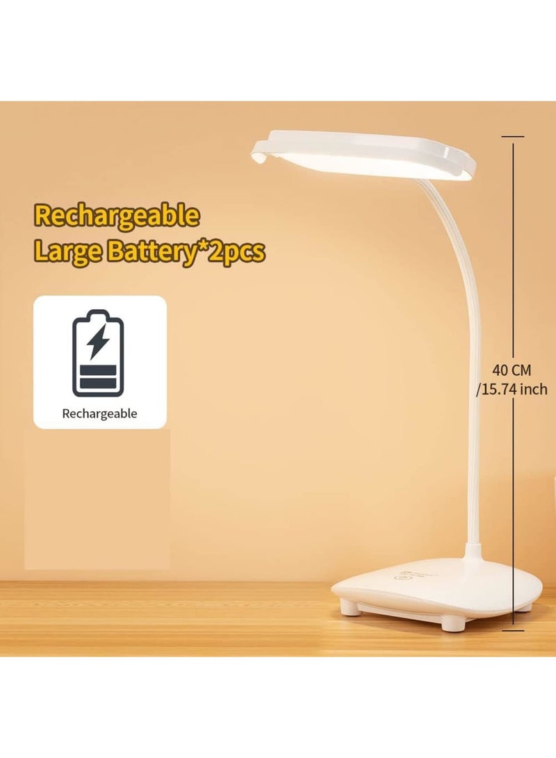 SOLARAE Cordless Table Lamp, LED Desk Lamp, Touch Control With USB Charging Port, Bedside Table Lamp, 2 Levels Brightness Night Light for Restaurants Bars Garden Patio Outdoor - Image 4