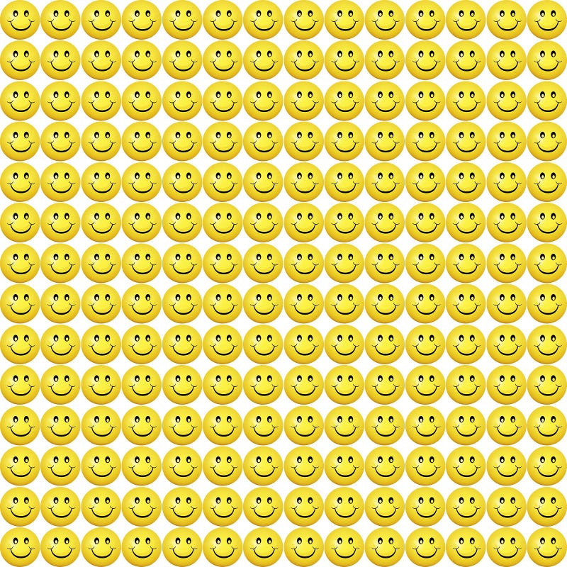 Vinsot 100 Pcs 25 Inch Yellow Smile Face Stress Balls Bulk Happy Smile Stress Relief Balls Mini Funny Foam Toy Funny Toys for Teens Adults Carnival Christmas Bag Fillers - Image 4