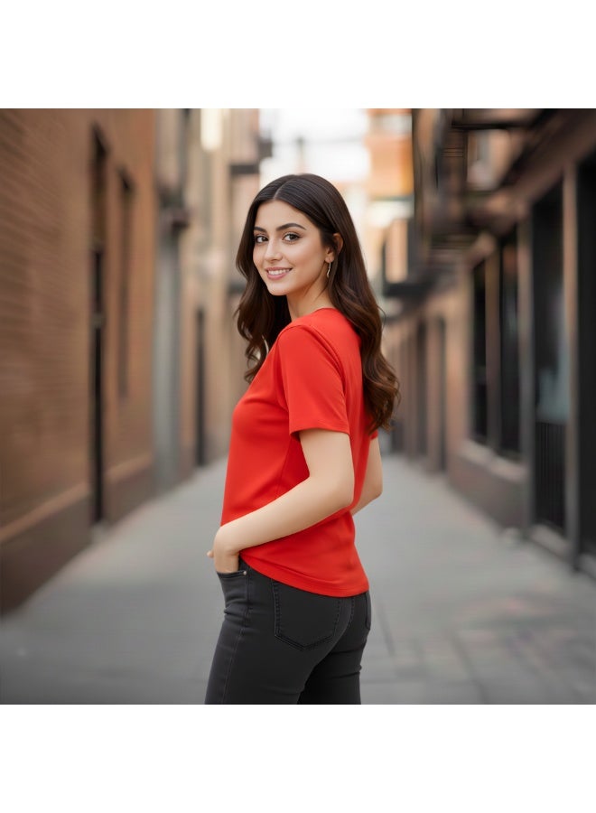 Egypt National Day Adult Women's T-shirt - Gift for Every Egyptian - Perfect for Egypt Independence Day - Egypt Day Women's Tee - Image 5