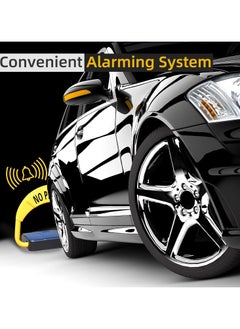 Scrolls Premium Automatic Car Parking Barrier, Anti Parking Standard Size, Weatherproof Galvanized Steel, Remote Control, No Parking Barrier, Reserved Barrier 46X46X8cm  - Image 3