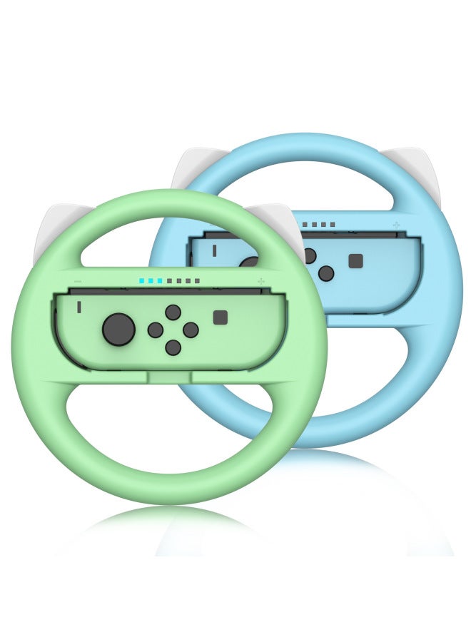 For Switch Original JOYCON Game Steering Wheel Accessories Nintendo Switch Steering Wheel 2 Pack-Product Color:Black 2 Pack (excluding Joycon)  - Image 2