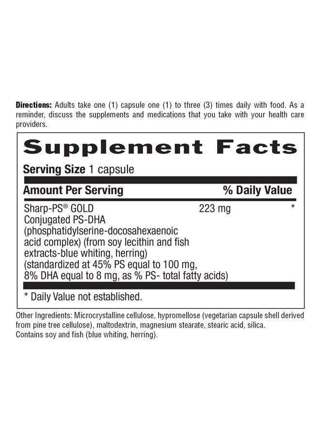 Sharp Thought 30 Capsules, Certified Gluten Free…