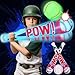 Geefuun Pool Toys Beach Games for Kids Inflatable Baseball with LED Lightup Glow in The Dark Bat Party Outdoor Boys Ages 812 Water - Image 2