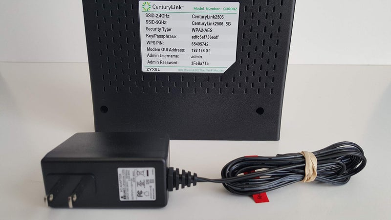 ZyXEL C3000Z Modem CenturyLink - Image 3