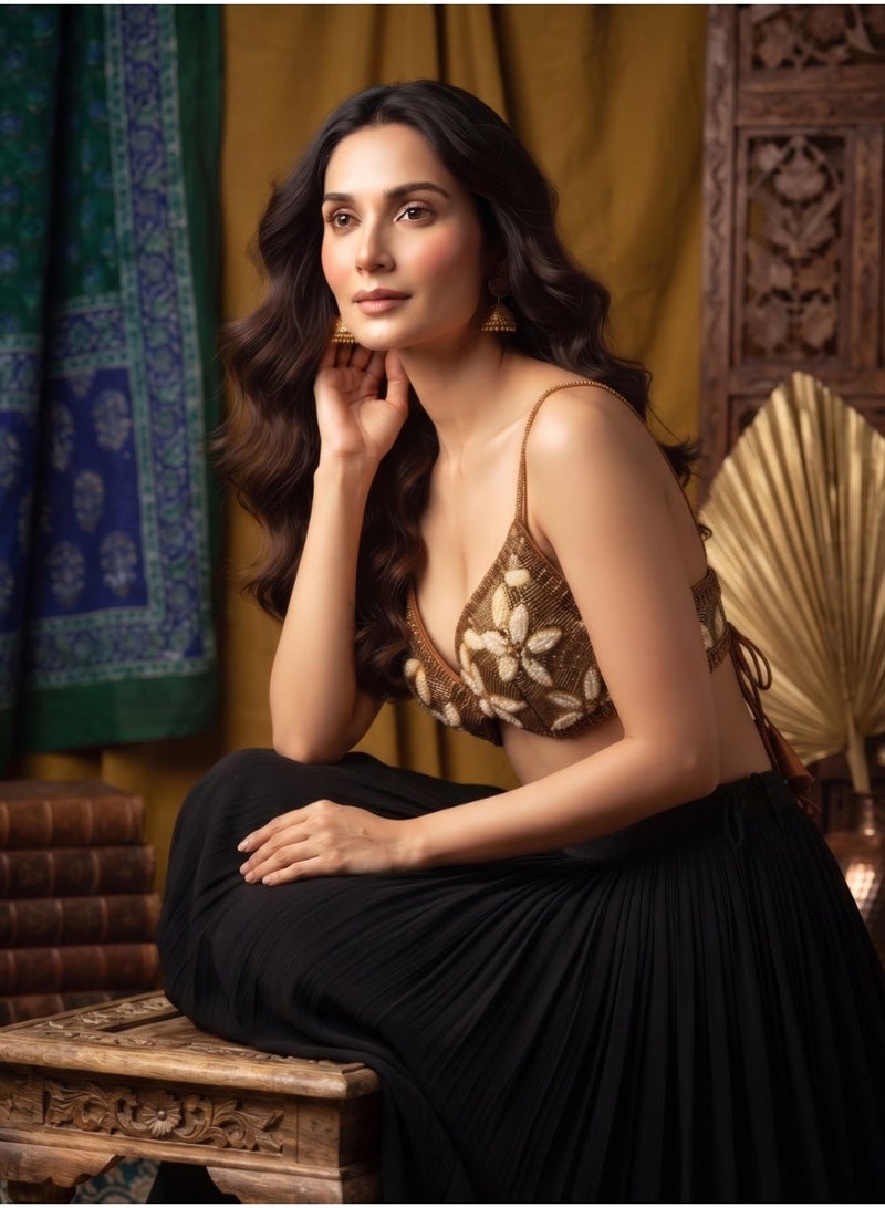 Nool Kanak Bralette Blouse - Image 4