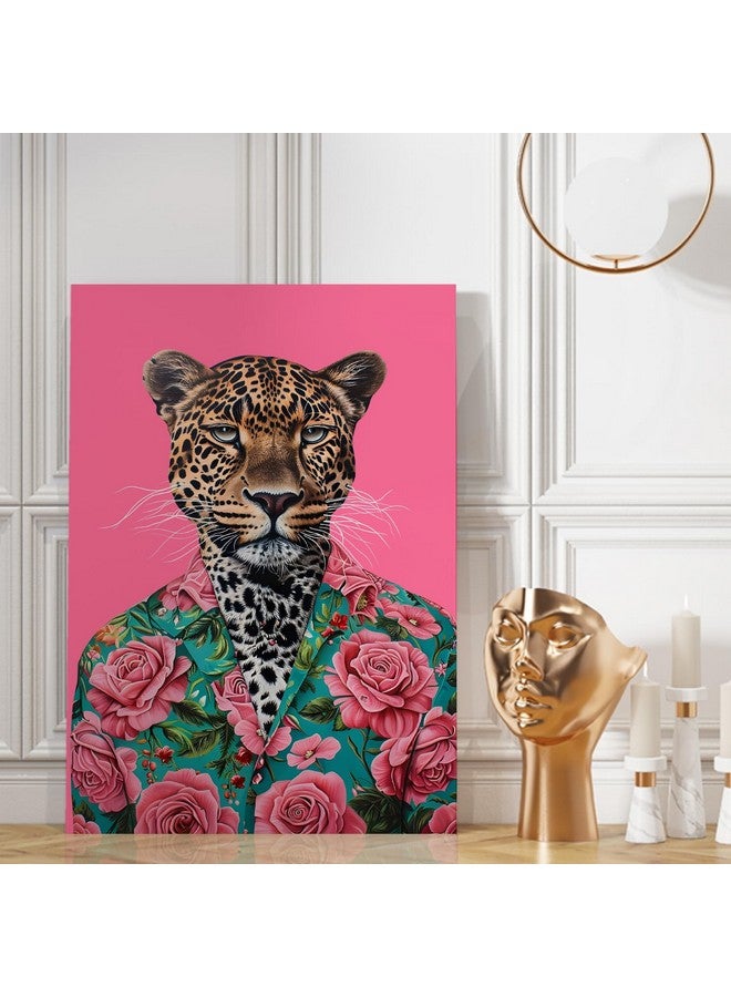 PAPER PLANE DESIGN Modern Art Canvas Gallery Wrap Painting | Eclectic Modern Art Theme | Wall Art for Living Room, Bedroom, and Office Decor | Size 20 In x 30 In DS18 - Image 1