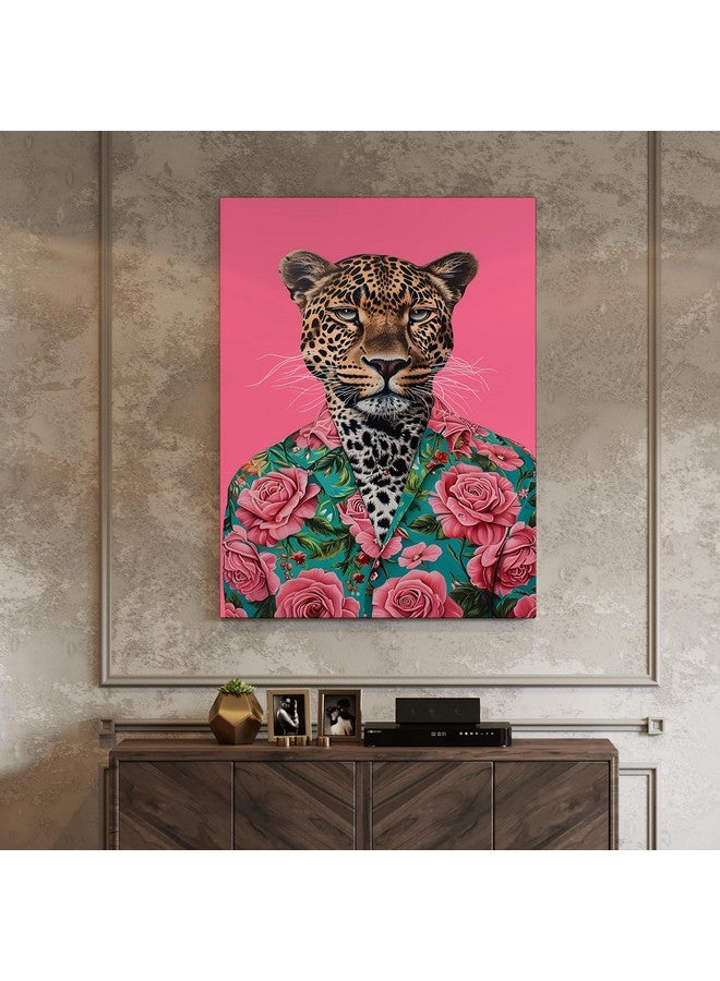 PAPER PLANE DESIGN Modern Art Canvas Gallery Wrap Painting | Eclectic Modern Art Theme | Wall Art for Living Room, Bedroom, and Office Decor | Size 20 In x 30 In DS18 - Image 2