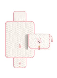 ShebSheb Baby Portable Diaper Changing Mat for Travel Waterproof Compact Baby Changing Pad  - Image 1
