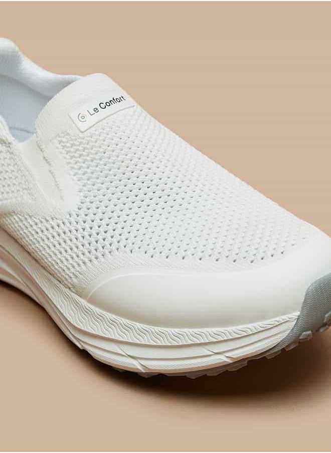 Le Confort Women Mesh Detail Slip-On Sneakers  - Image 5