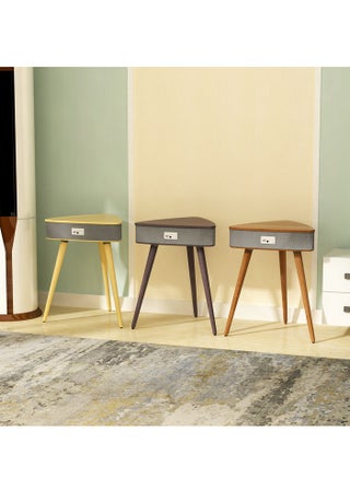 Smart End Table with Bluetooth Speaker, Smart Coffee Table with Wireless Charger, Smart Table with USB Charging Ports, Round Side Table for Bedroom, Living Room, Office - pzsku/ZA0119169088977106CC9Z/45/_/1725264331/ff526781-619f-4642-bba1-c2bba60cf100