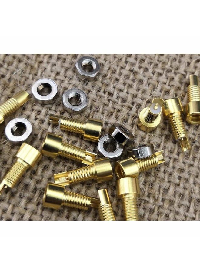 KOOBOOK 2Pcs Copper Headset Earphone Connector MMCX Screws Nut for Earphone - Image 3