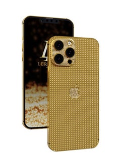 Luxury Customized 24K Gold iPhone 15 Pro Max Full Crystal