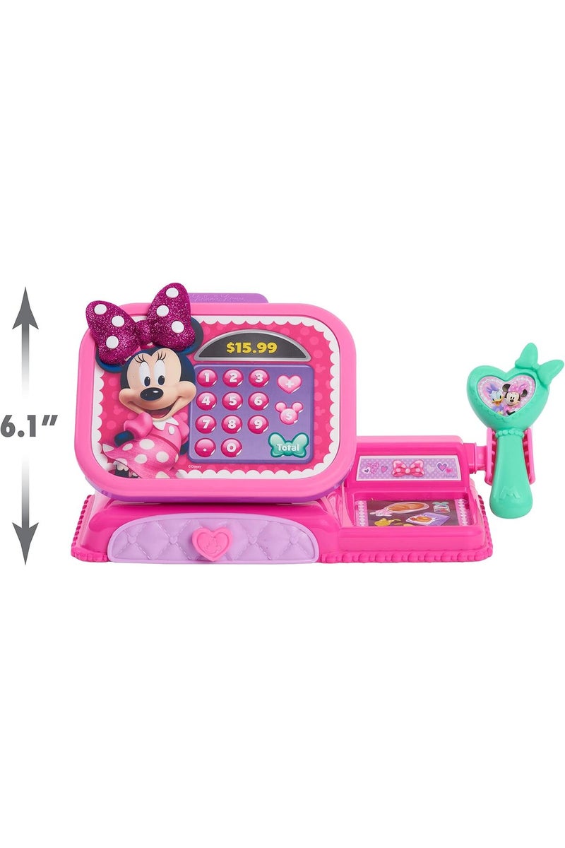 Disney Just Play Minnie Junior Mouse Bowtique Cash Register with Sounds - Image 5