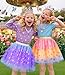 HAIMST Princess Dress Up Shoes Set Girls Dress Up Toys Jewelry Boutique Crown Necklace Earrings Rings Bracelet Princess Dresses Role Pretend Play Gifts Princess Toys for Girls Aged 3 4 5 6 - Image 4