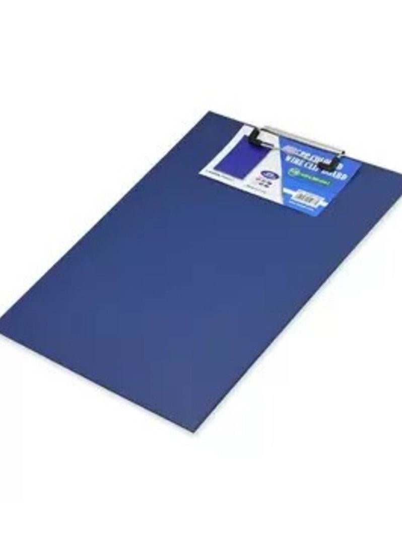 FIS Clip Boards PP Foolscap Size, Color: Dark Blue -FSCBPPFSDBL