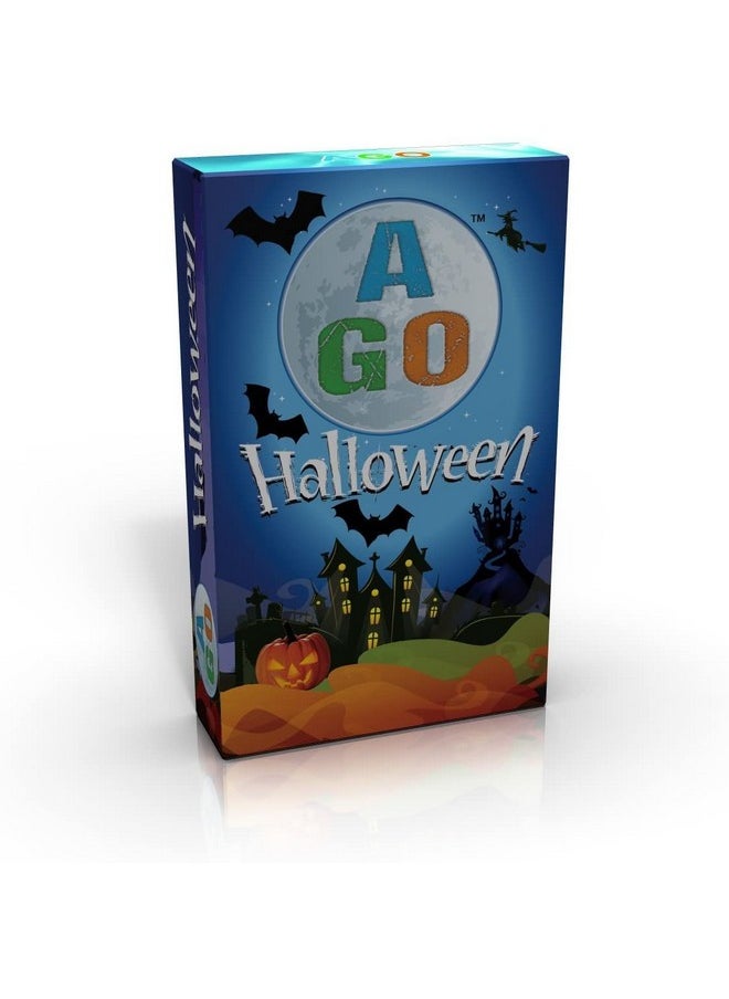 AGO AGO Halloween Card Game - A Spooky and Educational Halloween Card Game for The Classroom and at Home - for Elementary Age to Adult Kids and ESL Students  - Image 1