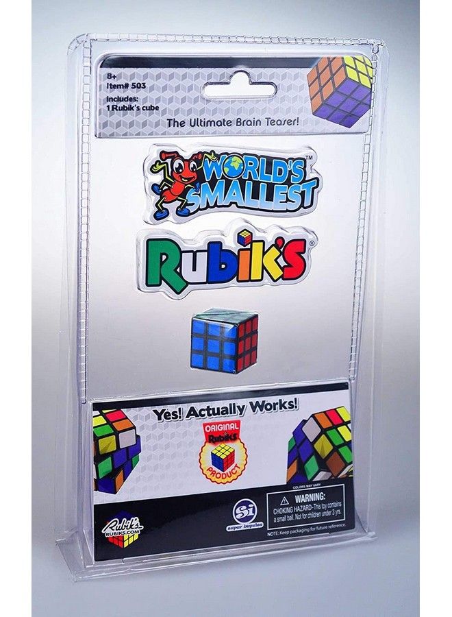 Worlds Smallest Rubik'S Cube Miniature Edition Pocket Sized 3D Puzzle - Image 5