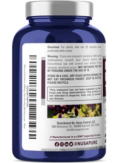 NusaPure Mucuna Pruriens 1000Mg 200 Veggie Caps (Non-Gmo, 100% Vegetarian & Gluten Free)  - Image 4