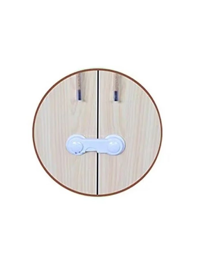 ORiTi 8-Piece Latching System Infant One-handed Safety Lock, Non-toxic Plastic Materials - Image 2