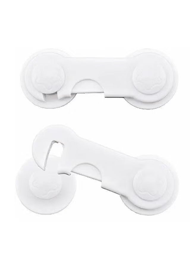 ORiTi 8-Piece Latching System Infant One-handed Safety Lock, Non-toxic Plastic Materials - Image 4