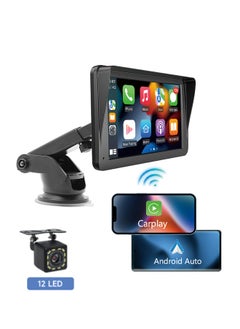 7-inch portable screen with 12-light CCD reversing