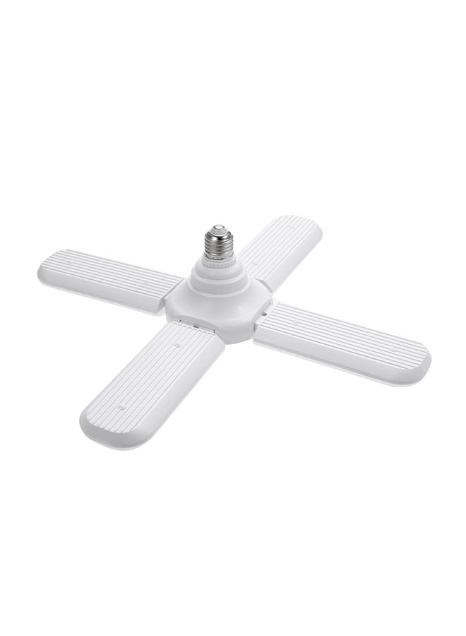 Loquat Foldable Fan Blade Ceiling Light White 26.5 x 10 x 10cm - Image 1