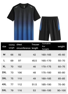 ZCM-HAPPY Summer Ice Silk Quick-Drying Fitness Wear Sportswear Running Training Suit  - Image 2
