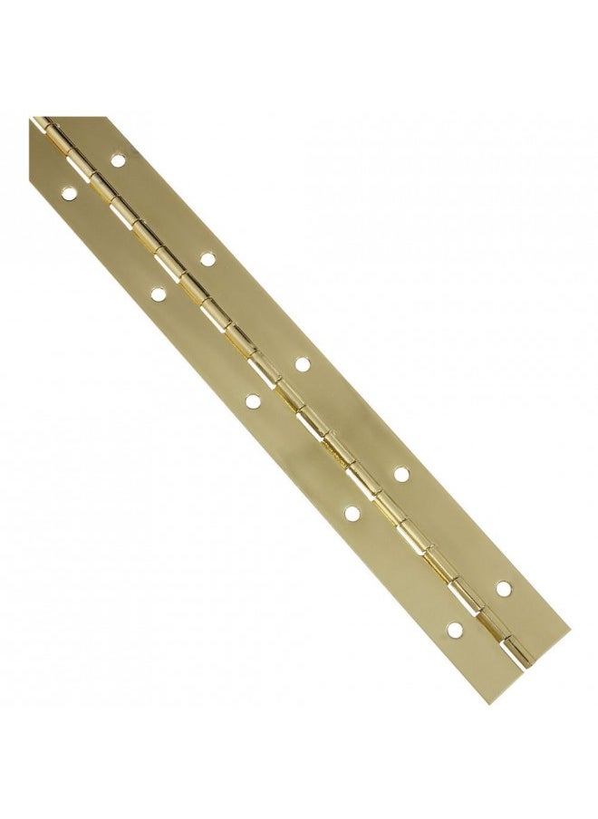 National Hardware National Hardware N265-363 V570 Continuous Hinge in Brass,1-1/2" x 12" 