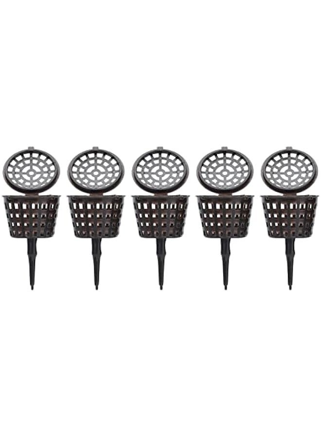 50Pcs Fertilizer Basket, Plastic Fertilizer Orchid Basket Garden Nutrition Cups Fertilization Container for Orchid Bonsai Flower Plant - Image 5