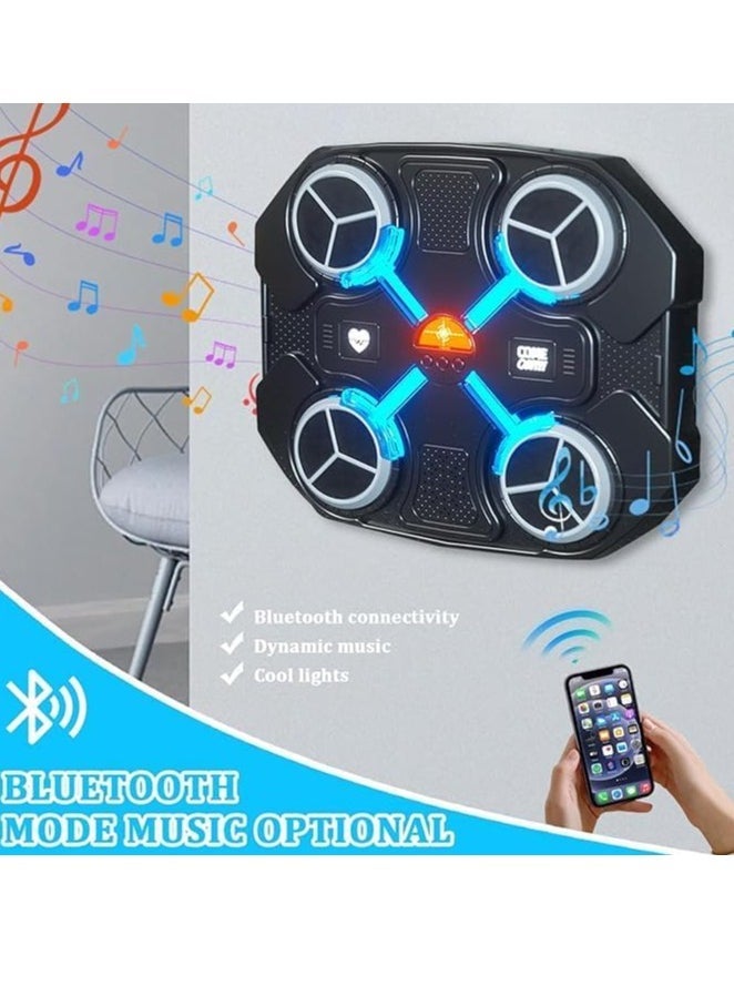 ELTRAZONE Music Boxing Machine for Kids – Wall-Mounted Smart Punching Game with Bluetooth & Gloves for Fun Fitness - Image 2