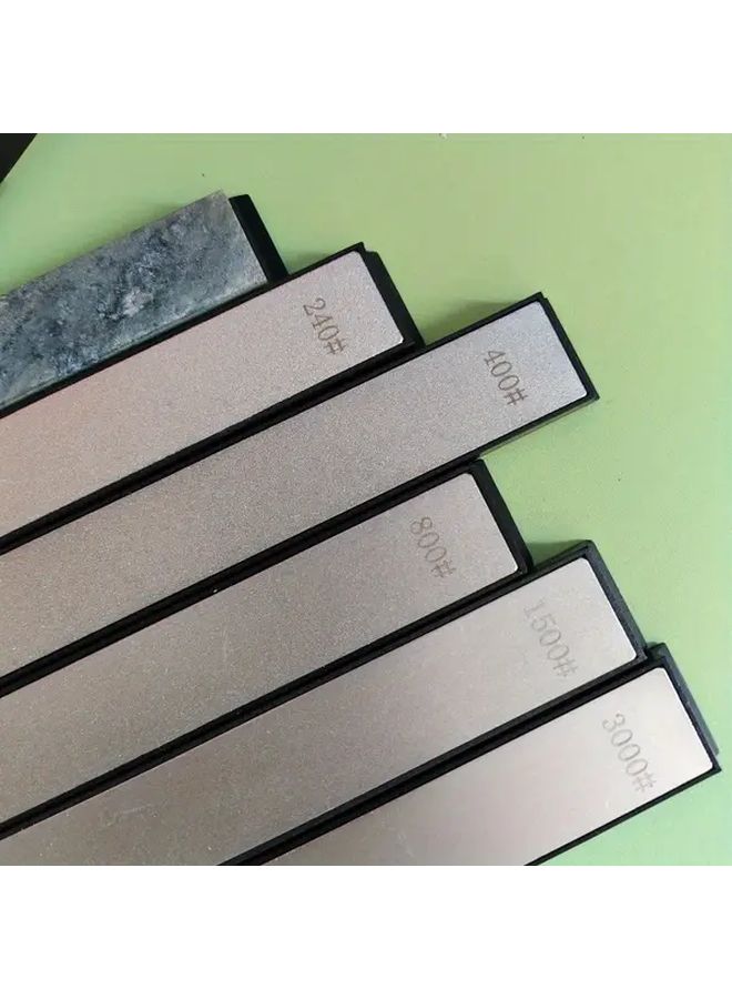 7pcs Aluminum Kitchen Cutting Tools Small Diamond Sharpening Stones - Image 5