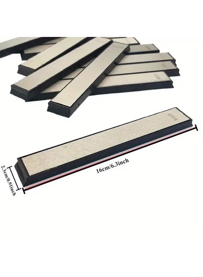7pcs Aluminum Kitchen Cutting Tools Small Diamond Sharpening Stones - Image 3