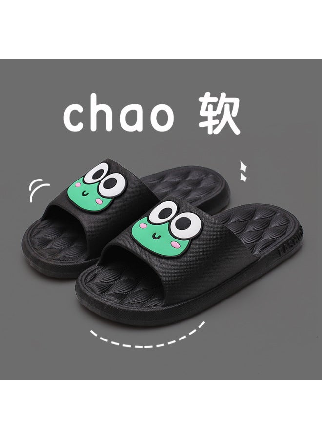New Children's Slippers Summer Men's Middle Children's Outdoor Wear Home Bathroom Flat Slip-on Slippers Girls