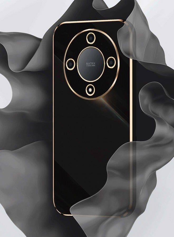 Back Case Cover for Honor X9b 5G Back Cover | Gold Electroplating Chrome | Raised Edges | Super Soft-Touch | Bumper Back Case for Honor X9b 5G  - Image 2