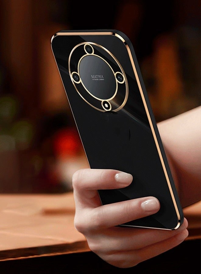 Back Case Cover for Honor X9b 5G Back Cover | Gold Electroplating Chrome | Raised Edges | Super Soft-Touch | Bumper Back Case for Honor X9b 5G  - Image 4