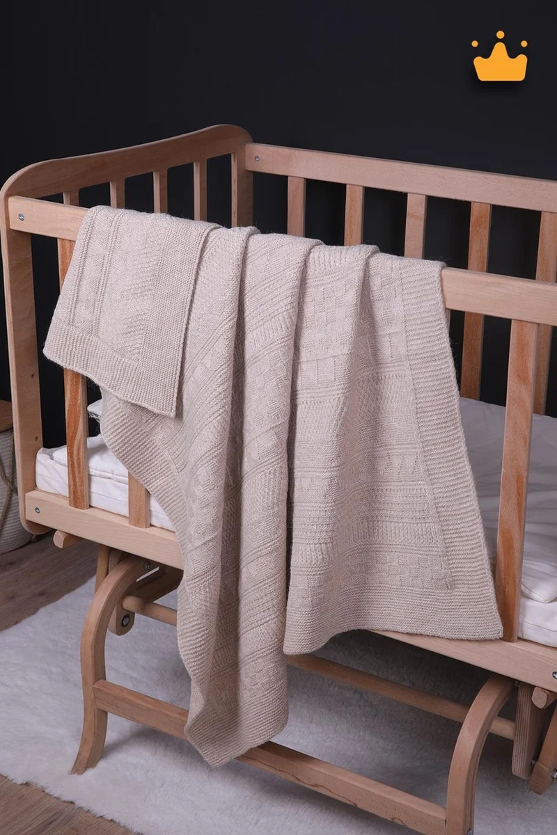 بيبي هولا Babyhola 90X100CM Knitwear Girl Boy Baby Blanket TV Blanket 13786