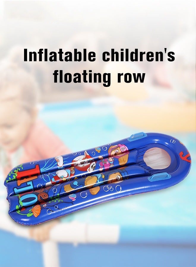 DURKU 60*114cm Inflatable Pool Float, Swimming Pool Floating with Cartoon Pattern, Water Floating Raft, Creative Pool Lounger, Fun Pool Accessories, Made of High Quality PVC, Suitable for Any Summer Themed Party, Beach, Sea, Pool and Water Park - Image 4