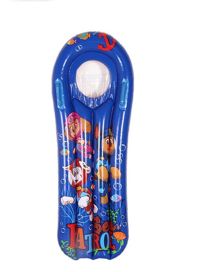 DURKU 60*114cm Inflatable Pool Float, Swimming Pool Floating with Cartoon Pattern, Water Floating Raft, Creative Pool Lounger, Fun Pool Accessories, Made of High Quality PVC, Suitable for Any Summer Themed Party, Beach, Sea, Pool and Water Park - Image 1