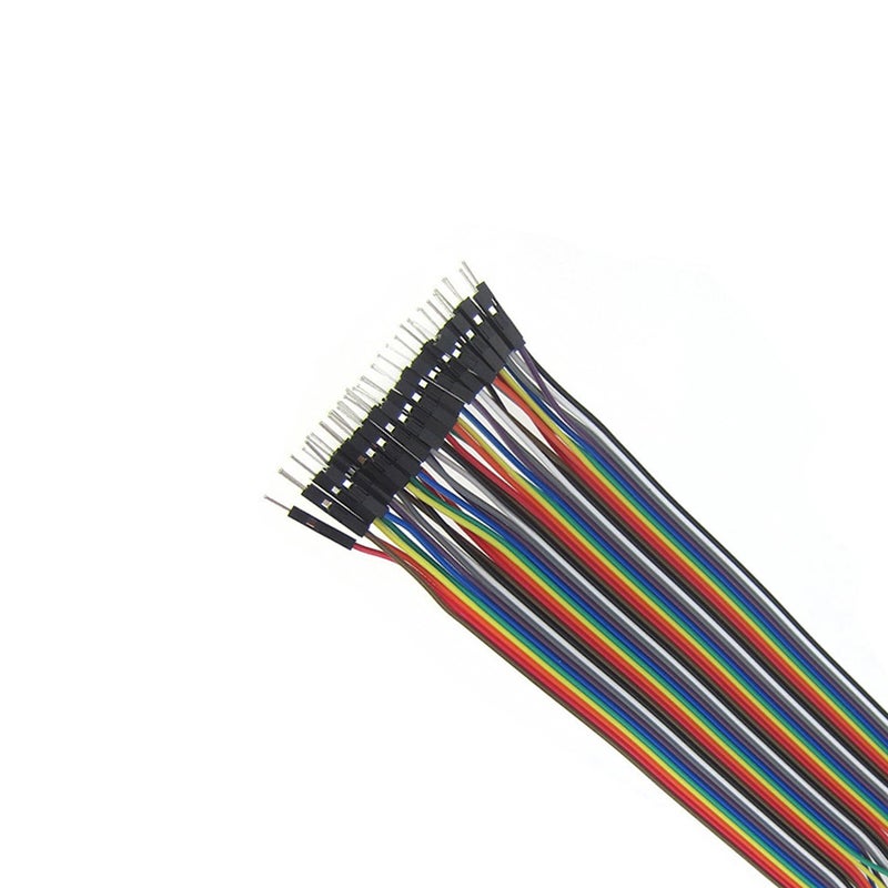 40pcs 20cm 2.54mm Male to Male Jumper Wires Cables Compatible for Arduino Breadboard - Image 3