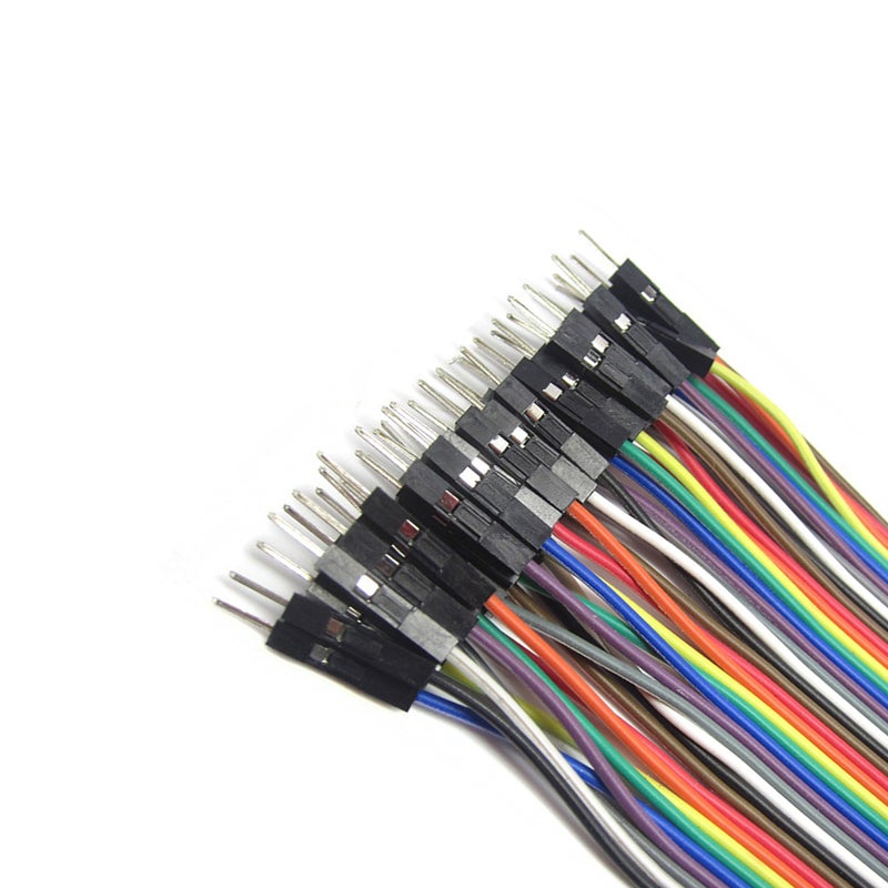40pcs 20cm 2.54mm Male to Male Jumper Wires Cables Compatible for Arduino Breadboard - Image 2