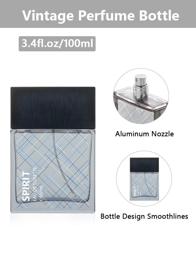 LONKOOM Spirit Dark Blue For Men 100ML - Image 2