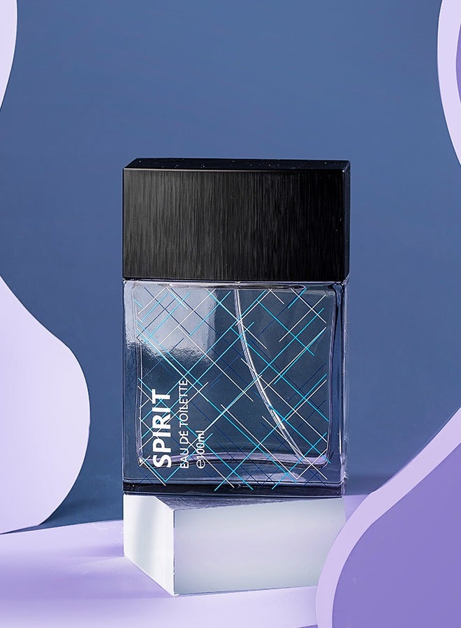 LONKOOM Spirit Dark Blue For Men 100ML - Image 5